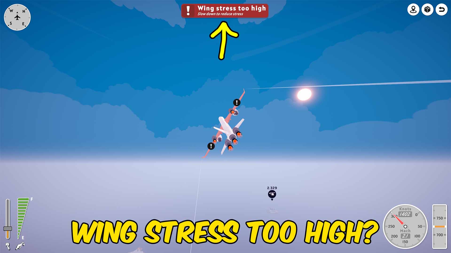 Disable Wing Stress
